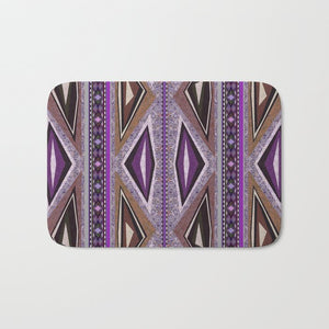 
                  
                    Load image into Gallery viewer, Shower Mat : Tribal Mauve
                  
                