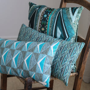 
                  
                    Load image into Gallery viewer, Mini-Tribal Cushion Turquoise_NA-9
                  
                